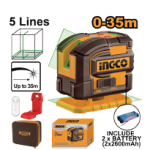 Self-leveling line laser