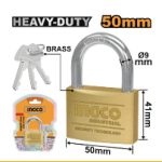 Heavy duty brass padlock