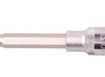 AllenKey Socket 1/2" Dr. 12PT x 100mm (Hexagon)