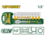 12 PCS 1/2" SOCKET SET