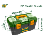 19" PLASTIC TOOL BOX